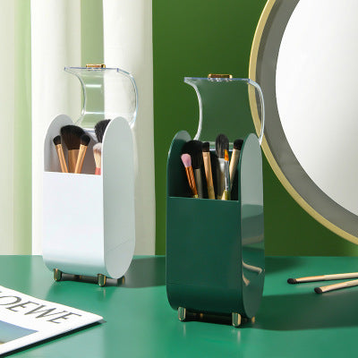 Transparent Beauty Brush Holder